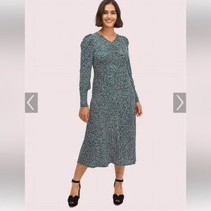 Kate Spade Green Bubbles Dress